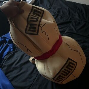 Naruto Gaara sand Gourd cosplay Backpack